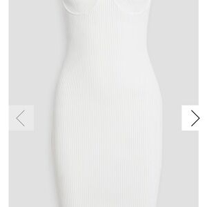Helmut Lang Ribbed Bodycon Dress